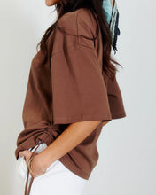 Load image into Gallery viewer, Elevated Basic Tee | Chocolate
