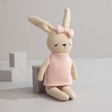 Load image into Gallery viewer, Knitted Animal Toy | Bella the Bunny