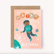 Load image into Gallery viewer, Astronaut Happy Birthday Card | Greeting Card
