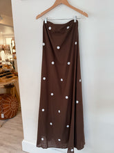 Load image into Gallery viewer, Chocolate Polka Maxi Dress