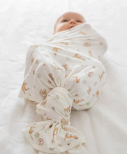 Load image into Gallery viewer, Bamboo Baby Swaddle Wrap | Kangaroo & Koala