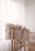 Load image into Gallery viewer, Nappy Caddy Organiser - Teddy | Beige Handles