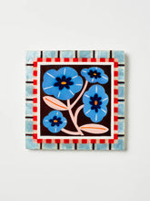 Load image into Gallery viewer, Bloom Nouveau Square | Blue