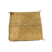 Load image into Gallery viewer, Moroccan Cactus Silk Cushion 50X50 | *Imperfect - Mustard #3