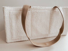 Load image into Gallery viewer, Nappy Caddy Organiser - Teddy | Beige Handles
