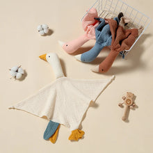 Load image into Gallery viewer, Goose Comforter Baby Security Blanket | Nutmeg