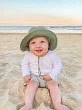 Load image into Gallery viewer, Cotton Sun Hat | Eucalyptus