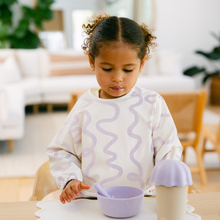 Load image into Gallery viewer, Smock Bib | Lilac
