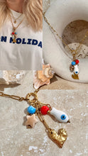 Load image into Gallery viewer, Unserious Charm Tassel Necklace