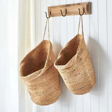 Load image into Gallery viewer, Artisan Handwoven Hanging Sacks | Set of 2
