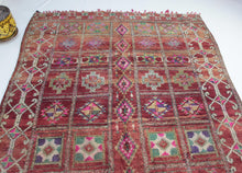 Load image into Gallery viewer, Vintage Moroccan Rug 195x315cm | Deep Jewel