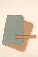 Load image into Gallery viewer, Luxe Travel Change Mat - Eucalyptus