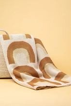 Load image into Gallery viewer, Organic Cotton Knitted Rainbow Blanket
