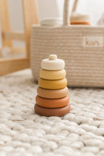 Load image into Gallery viewer, Silicone Round Stacking Tower Toy