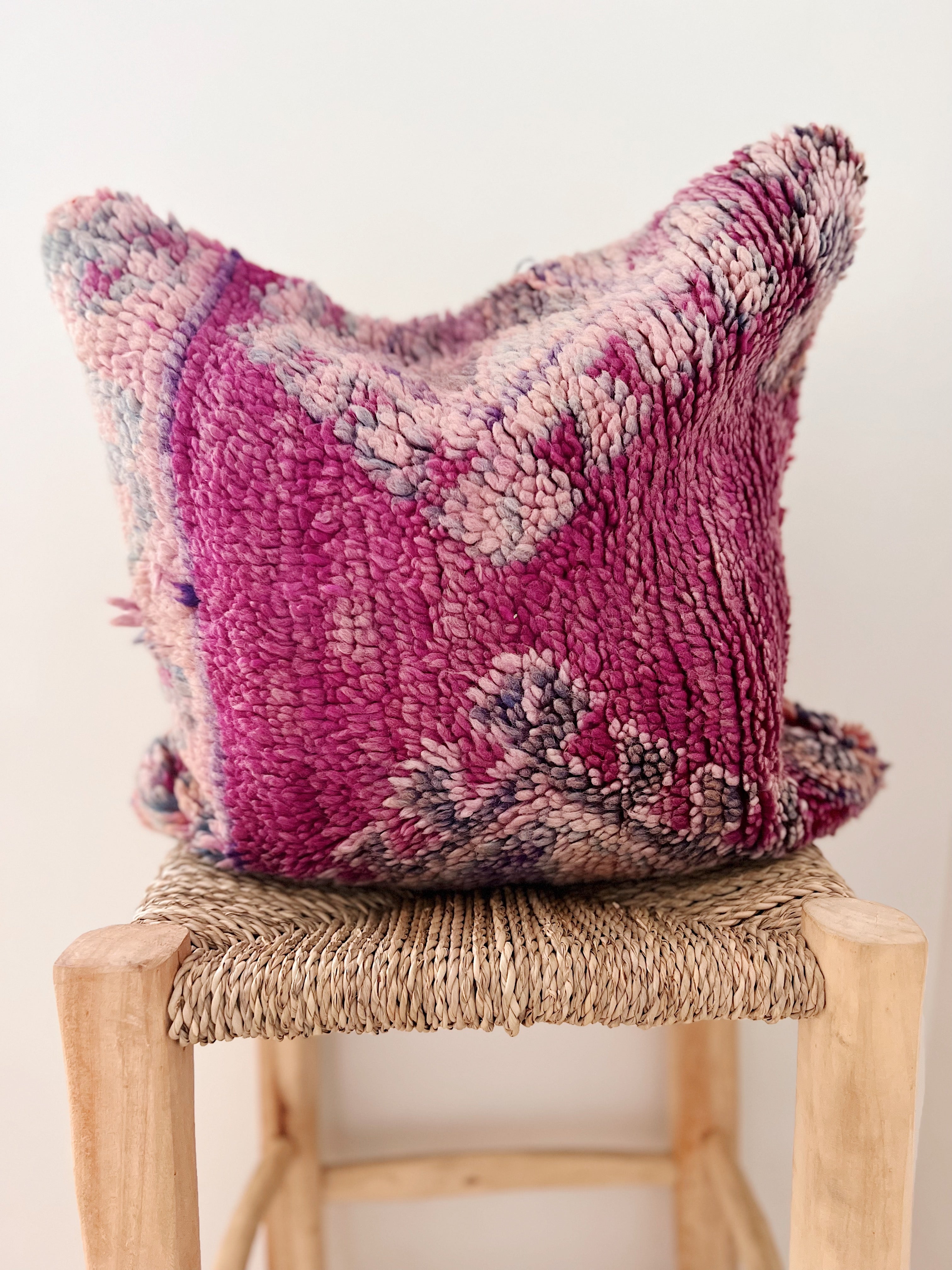 Vintage Moroccan Boujaad Cushion Cover 45x45cm Cargo Collective vintage-moroccan-boujaad-cushion-cover-45x45cm-cargo-collective