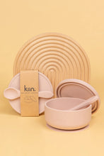 Load image into Gallery viewer, Silicone Suction Bowl with lid + Spoon Set | Blossom