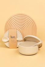 Load image into Gallery viewer, Silicone Suction Bowl with lid + Spoon Set | Vanilla