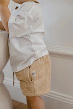 Load image into Gallery viewer, Corduroy Shorts Sand Woven Kids
