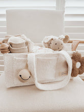 Load image into Gallery viewer, NAPPY CADDY ORGANISER - ALL TEDDY | SNOW