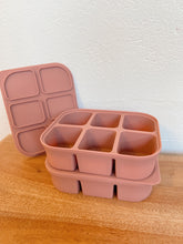 Load image into Gallery viewer, Silicone Ice Cube/ Puree Tray | Rose