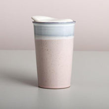 Load image into Gallery viewer, It’s a Keeper Ceramic Cup Tall | Strawberry Milk