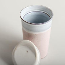 Load image into Gallery viewer, It’s a Keeper Ceramic Cup Tall | Strawberry Milk