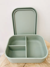 Load image into Gallery viewer, Silicone Bento Lunch Box | Sage