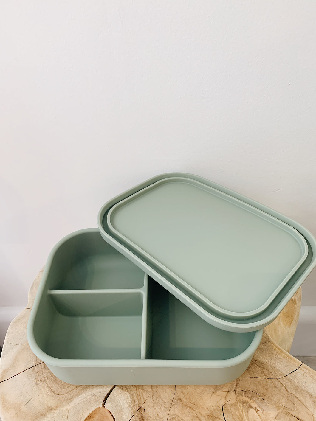 Silicone Bento Lunch Box | Sage