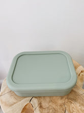 Load image into Gallery viewer, Silicone Bento Lunch Box | Sage