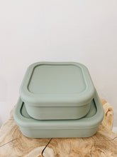 Load image into Gallery viewer, Silicone Bento Lunch Box | Sage