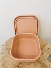 Load image into Gallery viewer, Silicone Square Sandwich Box | Dusty Pink