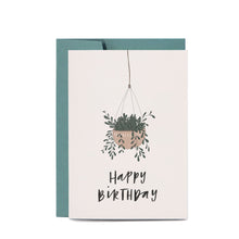 Load image into Gallery viewer, Hanging Plant Greeting Card