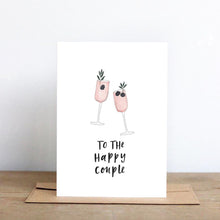Load image into Gallery viewer, To The Happy Couple Greeting Card
