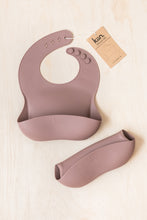 Load image into Gallery viewer, Silicone Bib | HEATHER