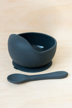 Load image into Gallery viewer, Silicone Bowl + Spoon | STORM