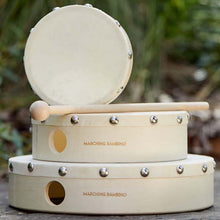 Load image into Gallery viewer, wooden trio drum set