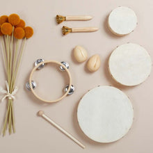 Load image into Gallery viewer, wooden trio drum set