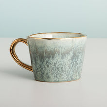 Load image into Gallery viewer, ariel-mug-seamist-gold-rim