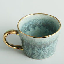 Load image into Gallery viewer, ariel-mug-seamist-gold-rim