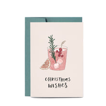 Load image into Gallery viewer, Christmas Cocktail Greeting Card
