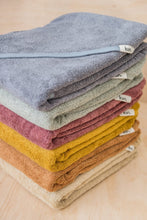 Load image into Gallery viewer, cotton/bamboo hooded towel