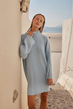 Load image into Gallery viewer, Jezebel Knit Dress | Sky Blue
