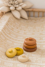 Load image into Gallery viewer, Silicone Round Stacking Tower Toy