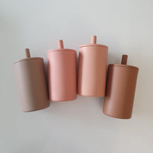 Load image into Gallery viewer, Silicone Toddler Straw Cup | Assorted Colours