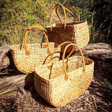 Load image into Gallery viewer, Water Hyacinth Rectangle Baskets | Various Sizes