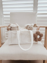 Load image into Gallery viewer, Nappy Caddy Organiser - All Teddy | Snow

