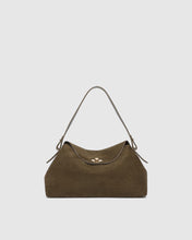 Load image into Gallery viewer, Nicole Suedette Handbag | Olive
