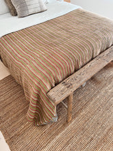 Load image into Gallery viewer, Vintage Indian Kantha Quilt - Reversable #1
