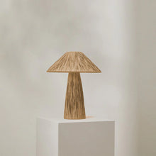 Load image into Gallery viewer, Ourea Raffia Table Lamp | Green
