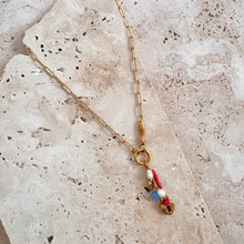 Load image into Gallery viewer, Fishy Feelings Charm Tassel Necklace
